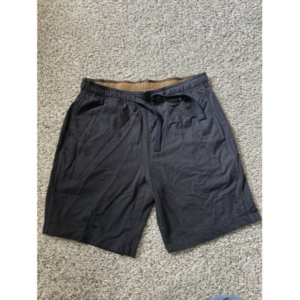 Bench Womens Black Pull On Short Athleisure Drawstrings Size Medium Lounge